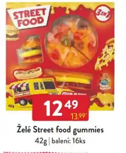 Qanto Želé Street food gummies nabídka
