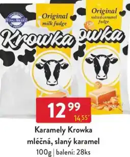 Qanto Karamely Krowka mléčná, slaný karamel nabídka