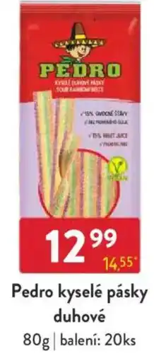 Qanto Pedro kyselé pásky duhové nabídka
