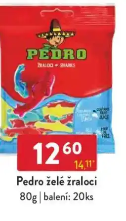 Qanto Pedro želé žraloci nabídka