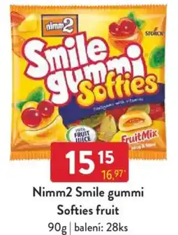 Qanto Nimm2 Smile gummi Softies fruit nabídka