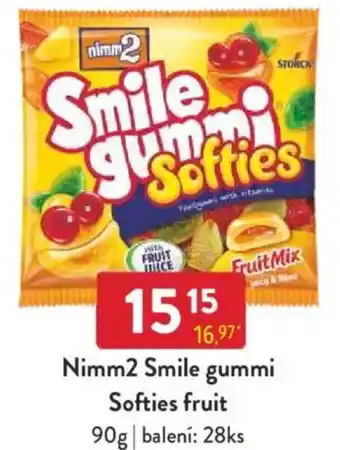 Qanto Nimm2 Smile gummi Softies fruit nabídka