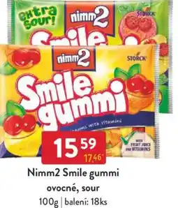 Qanto Nimm2 Smile gummi ovocné, sour nabídka