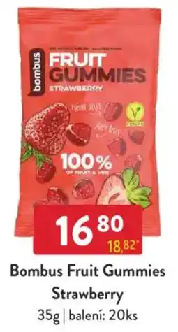 Qanto Bombus Fruit Gummies Strawberry nabídka