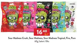Qanto Sour Madness Crush, Sour Madness, Sour Madness Tropical, Fire, Pure nabídka
