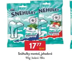 Qanto Sněhulky mentol, jahodové nabídka