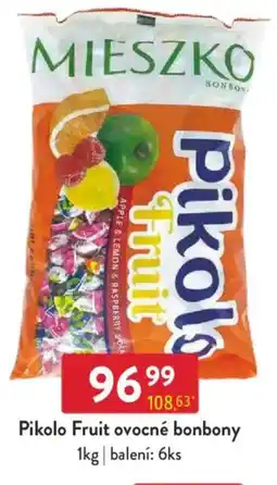Qanto Pikolo Fruit ovocné bonbony nabídka