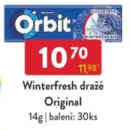 Qanto Winterfresh dražé Original nabídka