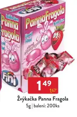 Qanto Žvýkačka Panna Fragola nabídka