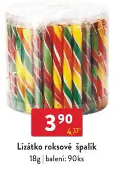 Qanto Lízátko roksové špalík nabídka