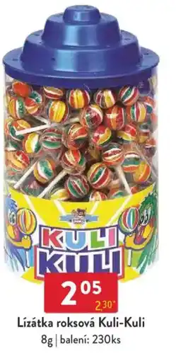 Qanto Lízátka roksová Kuli-Kuli nabídka