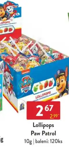 Qanto Lollipops Paw Patrol nabídka