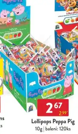 Qanto Lollipops Peppa Pig nabídka
