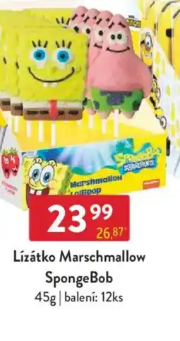 Qanto Lízátko Marschmallow SpongeBob nabídka