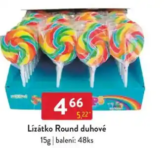Qanto Lízátko Round duhové nabídka