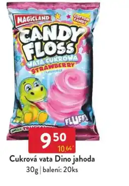Qanto Cukrová vata Dino jahoda nabídka
