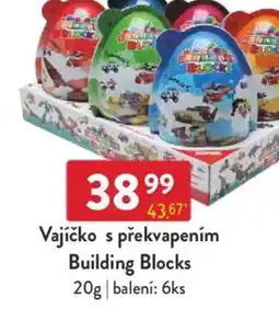 Qanto Vajíčko s překvapením Building Blocks nabídka