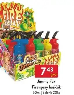 Qanto Jimmy Fox Fire spray hasičák nabídka