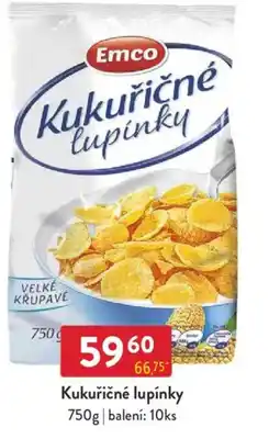 Qanto Emco Kukuřičné lupínky nabídka