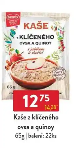 Qanto Kaše z klíčeného ovsa a quinoy nabídka