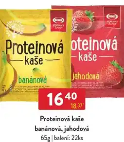 Qanto Proteinová kaše banánová, jahodová nabídka