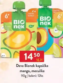 Qanto Deva Bionek kapsička mango, meruňka nabídka