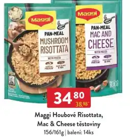 Qanto Maggi Houbové Risottata, Mac & Cheese těstoviny nabídka