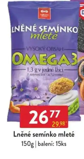 Qanto Lněné semínko mleté nabídka