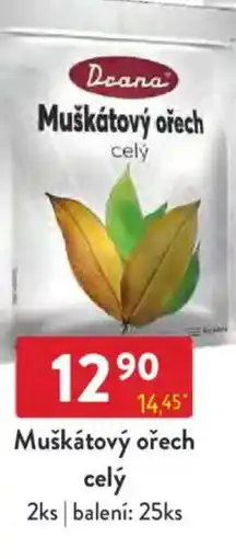 Qanto Deana Muškátový ořech celý nabídka