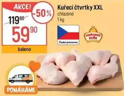 Globus Kuřecí čtvrtky XXL nabídka