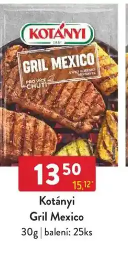 Qanto Kotányi Gril Mexico nabídka