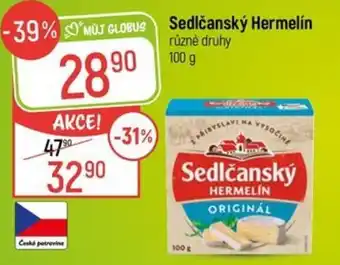 Globus Sedlčanský Hermelín nabídka
