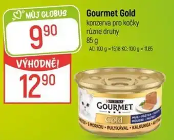 Globus Gourmet Gold konzerva pro kočky nabídka