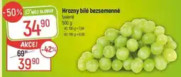 Globus Hrozny bílé bezsemenné nabídka