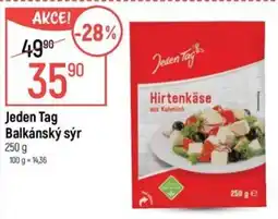 Globus Jeden Tag Balkánský sýr nabídka