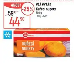 Globus VÁŠ VÝBĚR Kuřecí nugety nabídka