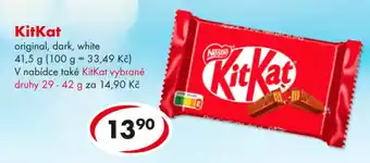 CBA KitKat nabídka