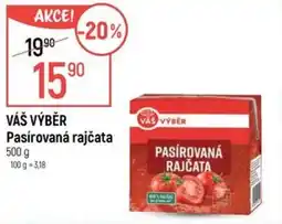 Globus VÁŠ VÝBĚR Pasírovaná rajčata nabídka