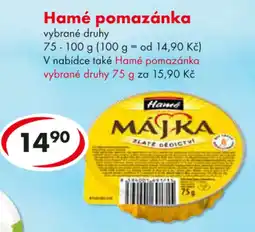CBA Hamé pomazánka nabídka