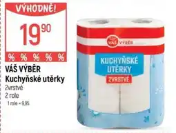 Globus VÁŠ VÝBĚR Kuchyňské utěrky nabídka