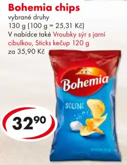 CBA Bohemia chips nabídka