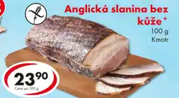 CBA Anglická slanina bez kůže nabídka
