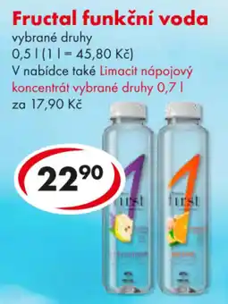 CBA Fructal funkční voda nabídka
