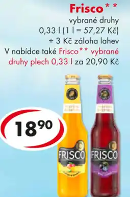 CBA Frisco nabídka