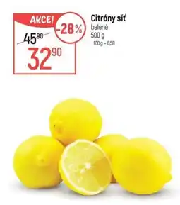Globus Citróny síť nabídka