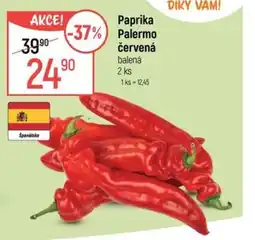 Globus Paprika Palermo červená nabídka