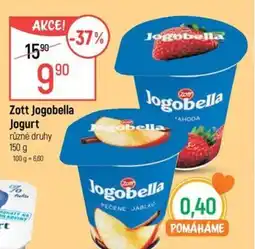 Globus Zott Jogobella Jogurt nabídka