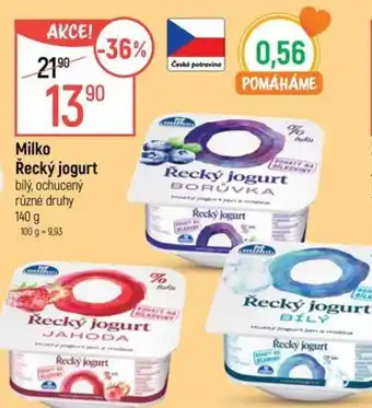 Globus Milko Řecký jogurt nabídka