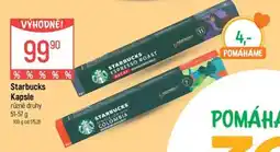 Globus Starbucks Kapsle nabídka