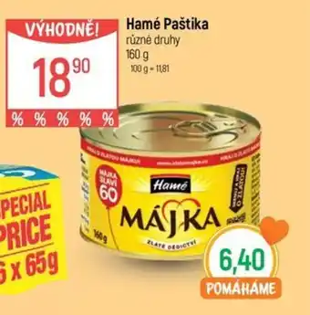 Globus Hamé Paštika nabídka